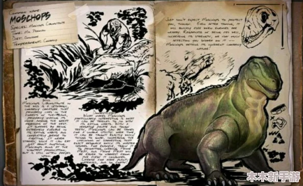 方舟生存进化手游：全面探索厚鼻龙生物图鉴与习性奥秘