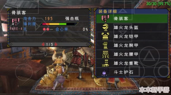 怪物猎人P3：全面对比，寻找最优防具搭配策略
