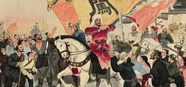 李自成把陈圆圆放在八仙桌前，揭示了权力与爱情交织的历史悲剧与文化反思