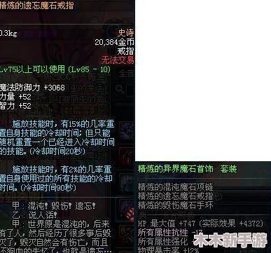 DNF游戏中戒指部位选择指南：探寻最佳属性与职业适配之选