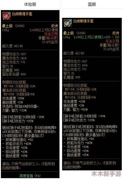 DNF110级版本热门手套装备对比，哪一款才是你的战斗优选？
