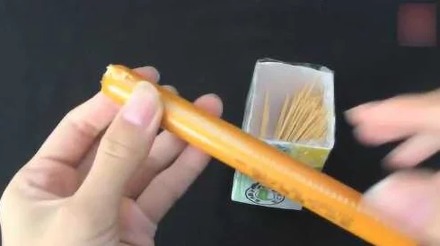 六年级下面塞多少根牙签照片，创意十足，趣味性强，让人忍不住想一试！