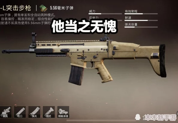 和平精英顶尖步枪性能比拼与威力全面排行