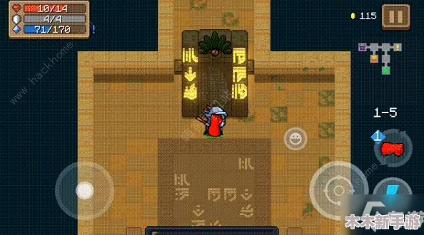 元气骑士古墓探险：揭秘陵墓隐藏关卡高效进入策略