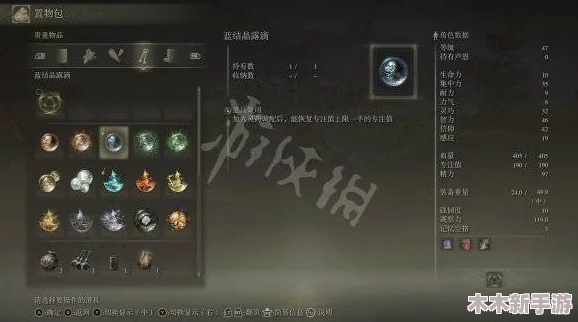 艾尔登法环力敏流派玩家必读：探寻最强印记搭配策略