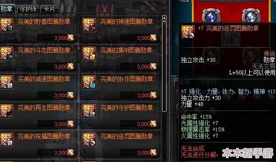 DNF暗帝角色优选勋章搭配指南：全面解析与实战推荐