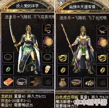 原始传奇中道士角色特戒精选：哪一枚戒指能助你称霸江湖？