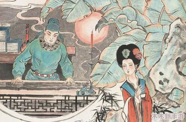 “崔莺莺张生云雨经过描写：情感细腻与意象交织的浪漫之旅”