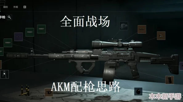 三角洲突击：AKM全面战场配件精选指南与实战策略