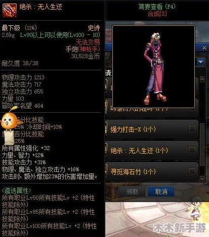 DNF枪炮师装备选择：贪食系列与其他优选对比探讨