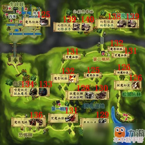 热血江湖中矿山资源具体分布在哪张地图探索