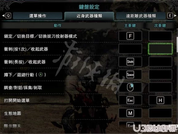 怪物猎人系列：闭眼操作技巧揭秘，精准按键指南助你盲战无忧