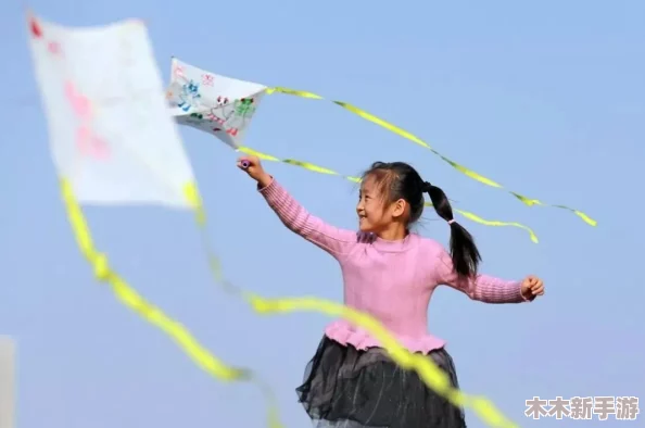 妈妈说今天不用戴帽子了：今天天气回暖适宜出门放风筝的好时机