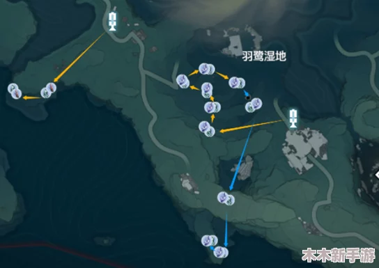 鹤观岛紫晶矿分布详图与高效采集路线全面指南