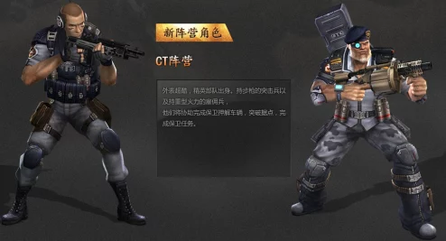 CSOL反恐精英：白方阵营身份与角色特色解析