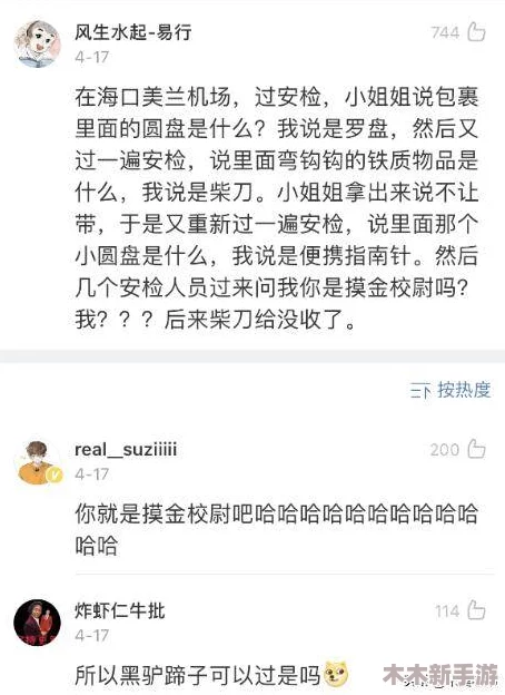 有一根又黑又硬的网友评论：这是什么神奇的东西，居然能引起大家这么多讨论！有一根又黑又硬的，真让人好奇