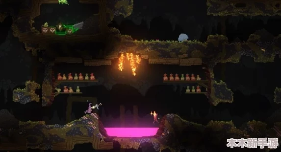 《Everholm》像素奇境11月绽放Steam，探索无垠开放世界RPG新纪元