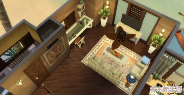 《模拟人生4》探索：揭秘桑莫的居住空间，一窥其独特房间布局与装饰风格