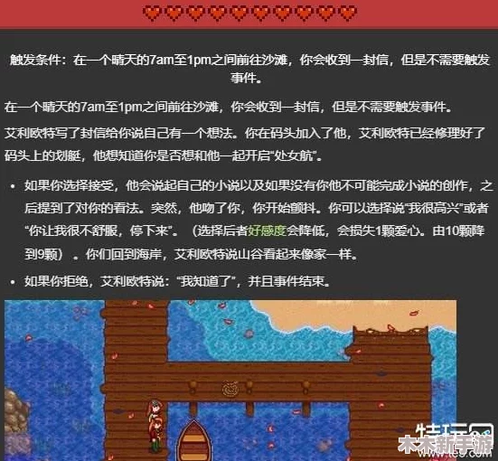 《星露谷物语》全面解锁罗宾红心事件：步骤详解与情感攻略指南