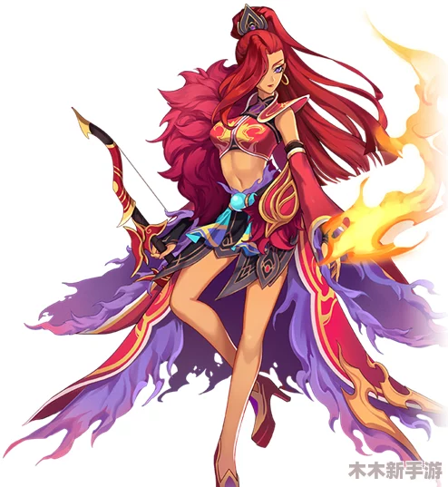 《群英风华录》中神火女将的辉煌篇章：祝融全面武将介绍