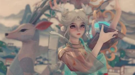 瑶遇见神鹿，惊为天人！翻白眼流眼泪，哭笑不得又欲言