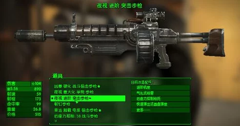 辐射4中，哪款突击步枪性能卓越成为玩家首选？