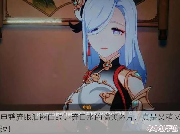 申鹤翻白眼流眼泪流口水，不知天高地厚自作聪明