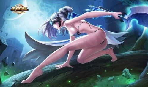 王者荣耀女生无小内无爱心图片，用户评价：画风独特，角色设计精美，深受玩家喜爱！